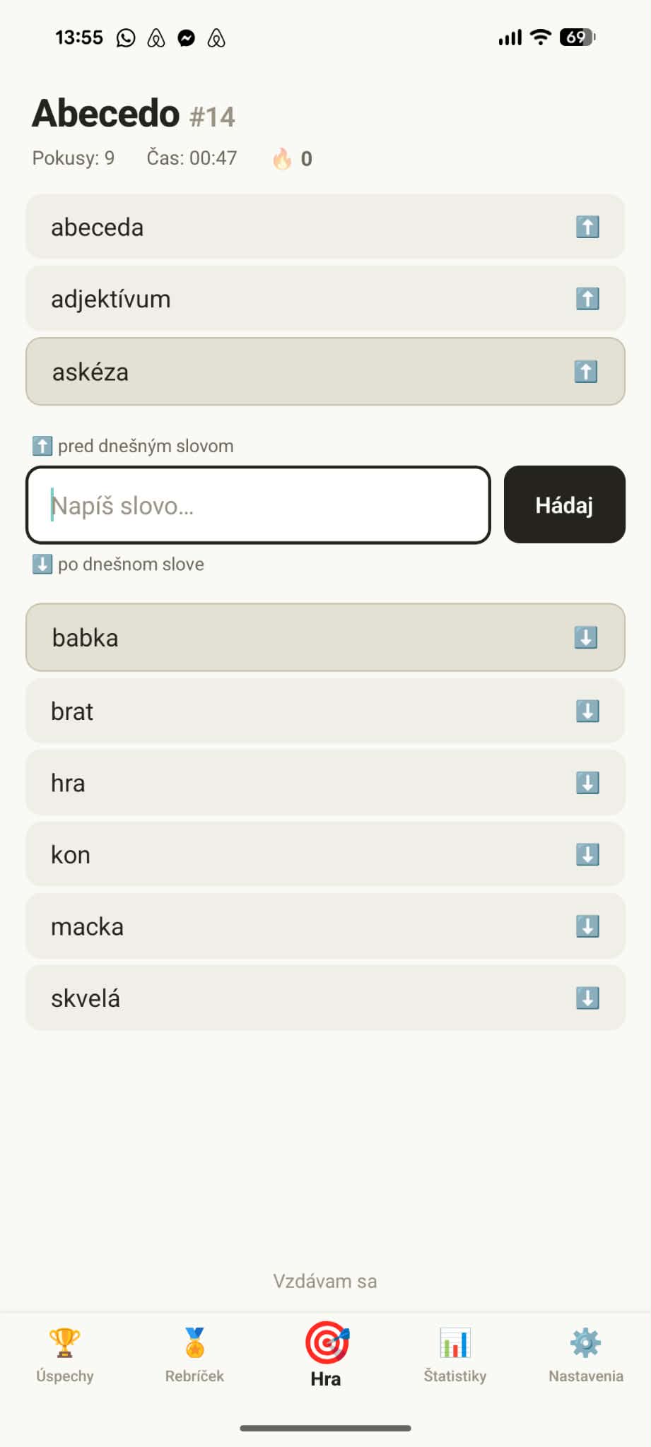 Abecedo screenshot